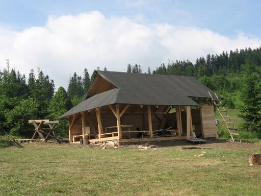 Głuchaczki Baza namiotowa