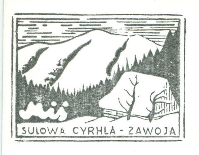 Pieczątka chatki na Sulowej Cyrhli Sulowa Cyrhla Pieczątka